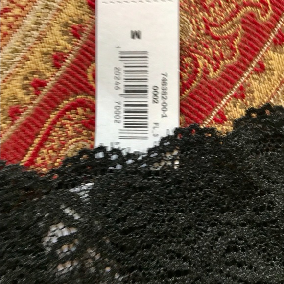 SOLD! N/A ~ GAP Sexy LACE THONG ~Blk~ Med ~New+Tag - Picture 4 of 5